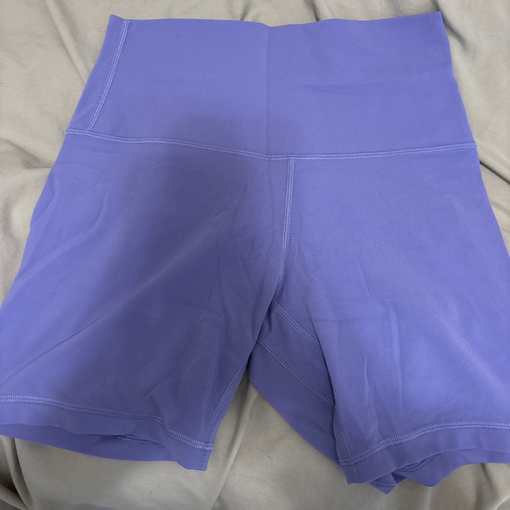 lululemon athletica Purple Bike Shorts align 6”